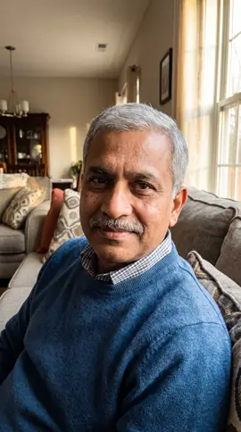 Sanjay, AI actor, 55